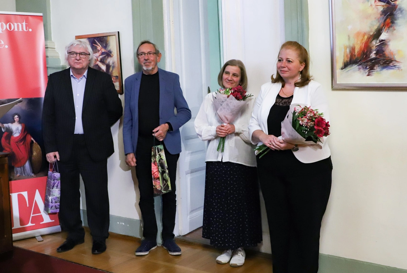 Ars Sacra zeneszerző pályázat átadója szakmai zsűri. Fotó: Mocsári László