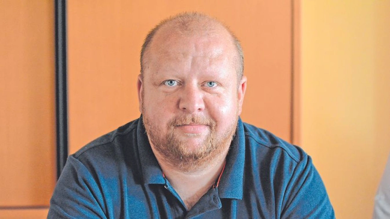 Sajti Viktor, az MLSZ Borsod-Abaúj-Zemplén Vármegyei Területi igazgatója. Fotó: magánarchívum