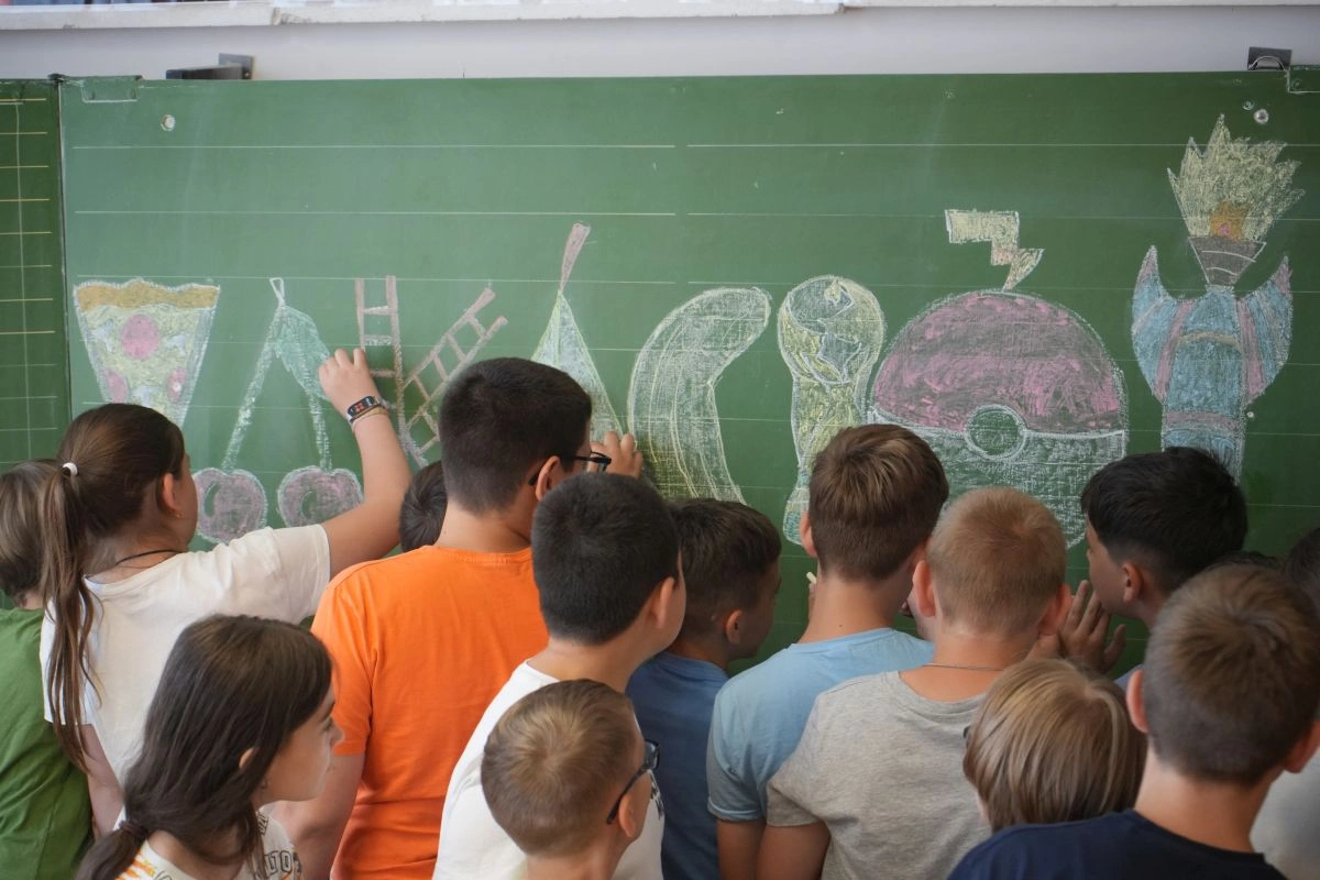 Utolsó simítások, utolsó nap: VAKÁCIÓ! Fotó: Bónusné Nánási Regina