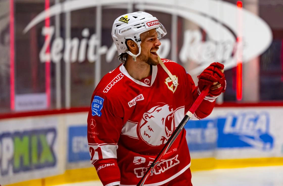 Jason Pineo Miskolcon folytatja pályafutását. Fotó: DVTK