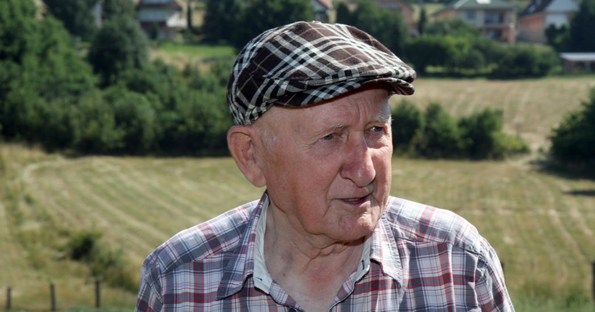 Szabó Gyuri bácsi, a bükki füvesembe. Fotó: magánarchívum