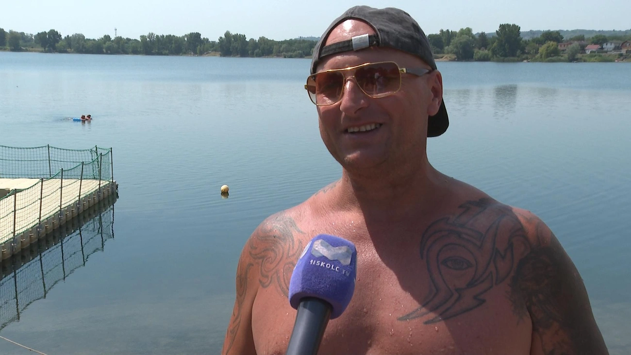 Sándor Zoltán, Mályi-tó. Fotó: Miskolc TV