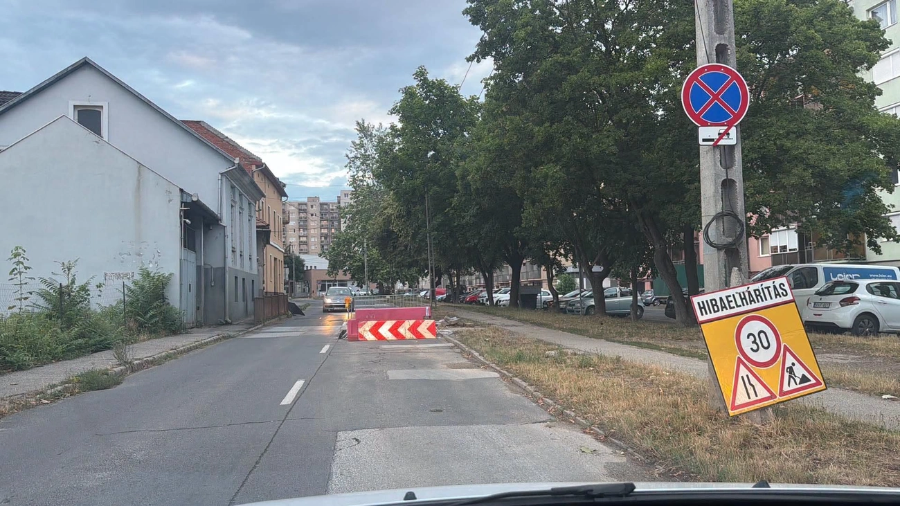Közlekedési Információk. Fotó: Miskolci Városgazda Facebook