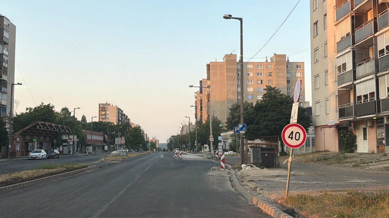 Közlekedési információ. Fotó: Miskolci Városgazda Facebook