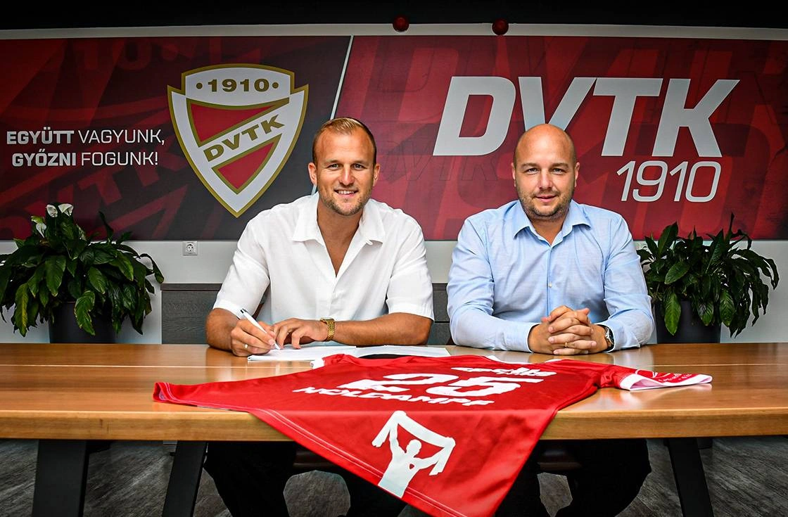 Holdampf Gergő és Vincze Richárd. Fotó: DVTK