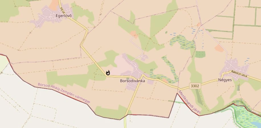 Borsodivánka térségében