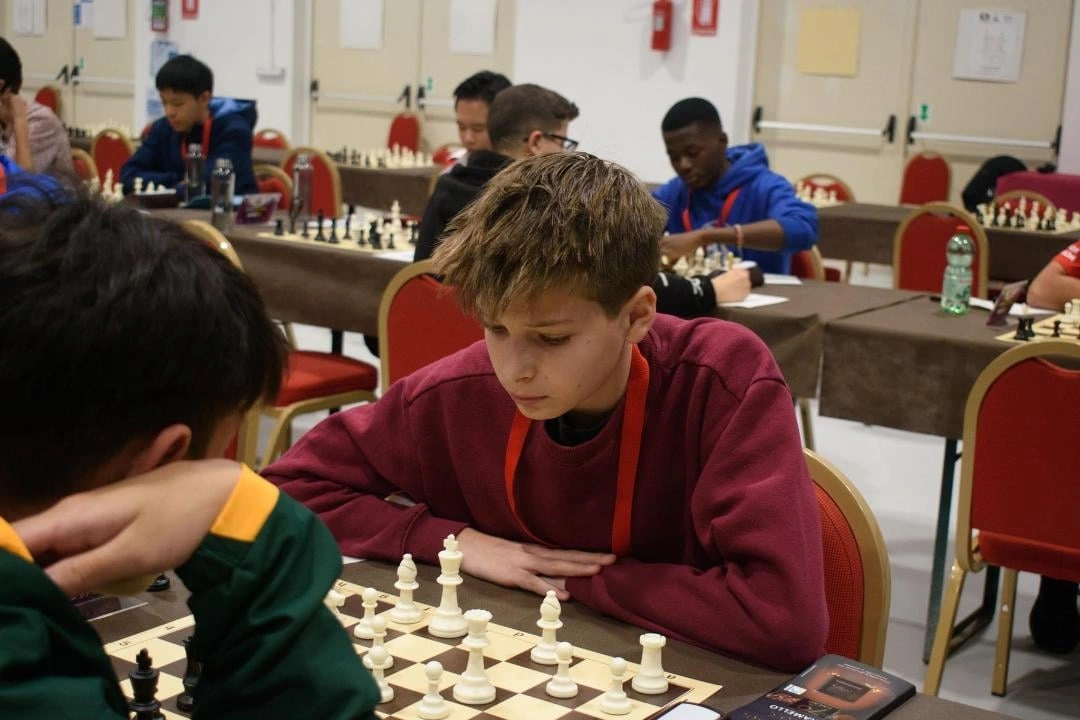 Turcsányi Vince a korosztályos Európa-bajnokságon játszik. Fotó: magánarchívum