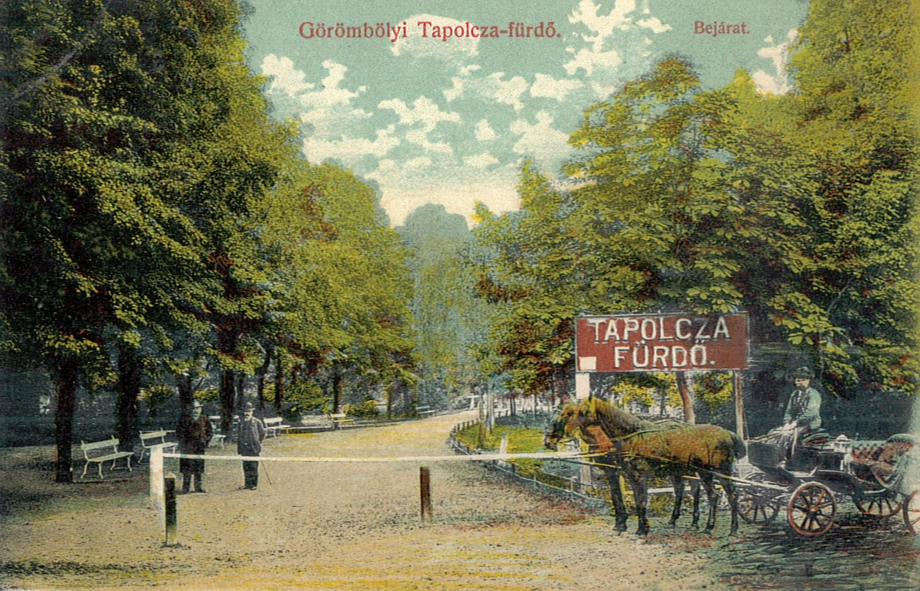 Miskolctapolca képeslap
