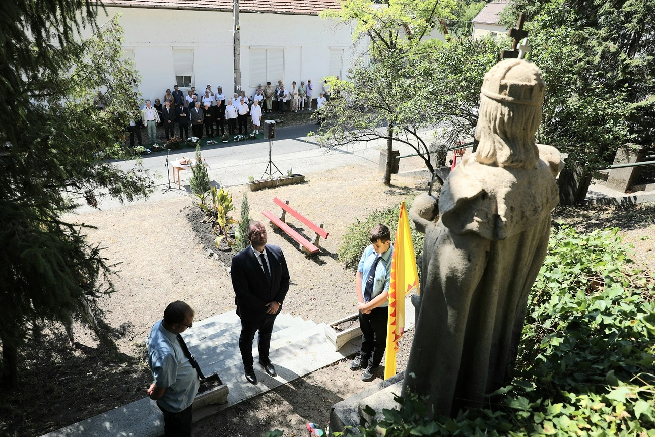 Augusztus 20. Felsőhámorban. Fotó: Juhász Ákos
