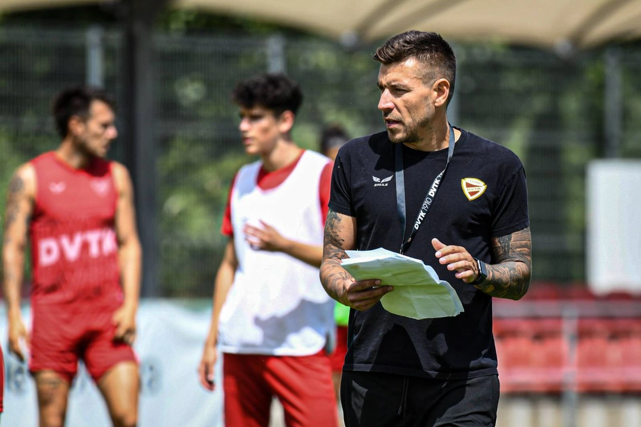 Takács Péter, a DVTK vezetőedzője. Fotó: magánarchívum