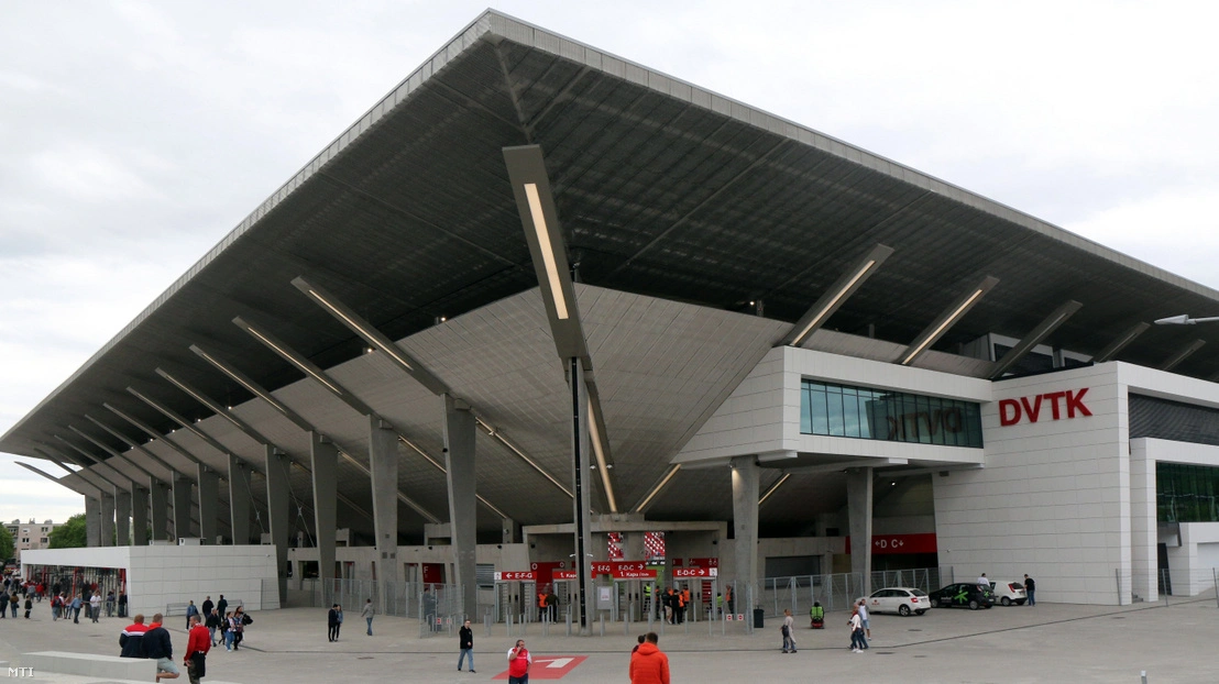 DVTK Stadion. Fotó: magánarchívum