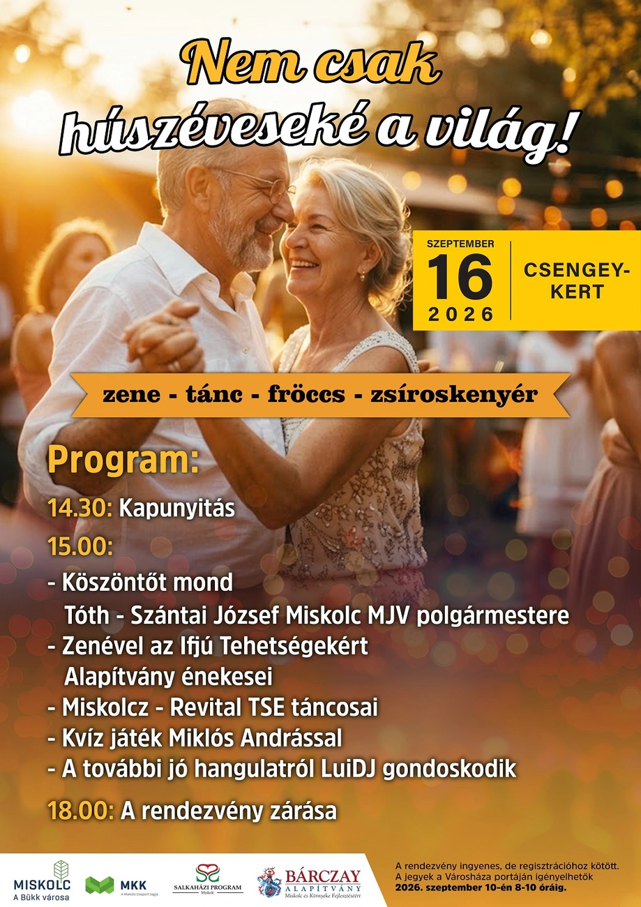 Nem csak a húszéveseké a világ, plakát. Forrás: PH
