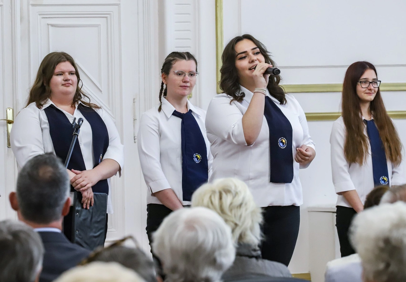 Idősek napja a Városházán. Fotó: Mocsári László