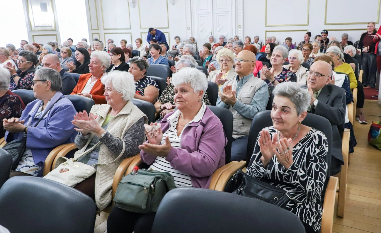 Idősek napja a Városházán. Fotó: Mocsári László