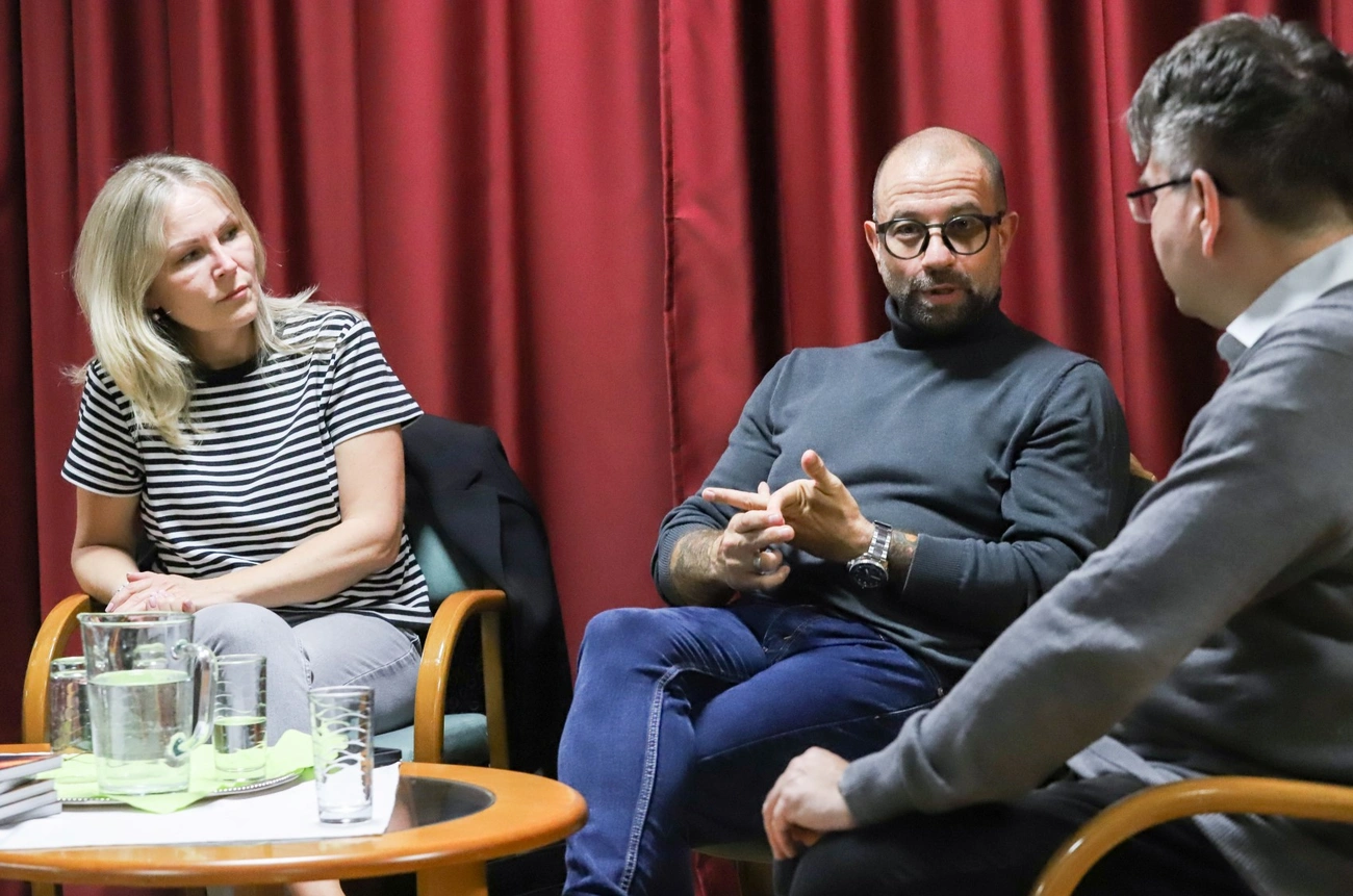 Halász Norbert A város működik című könyvének miskolci bemutatója_Fotó: Mocsári László