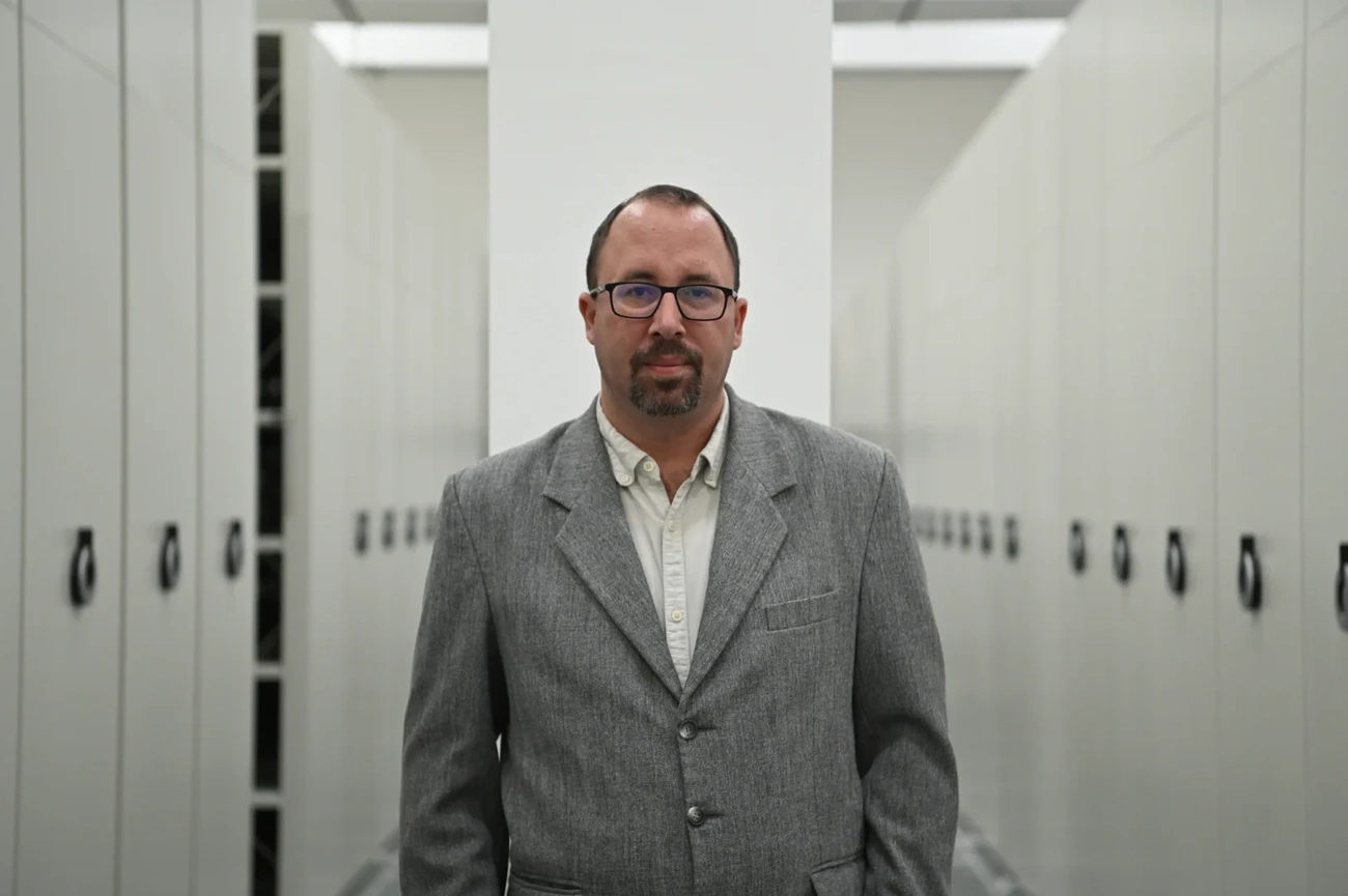 Dr. Kis József levéltár igazgató. Fotó: Miskolci Egyetem