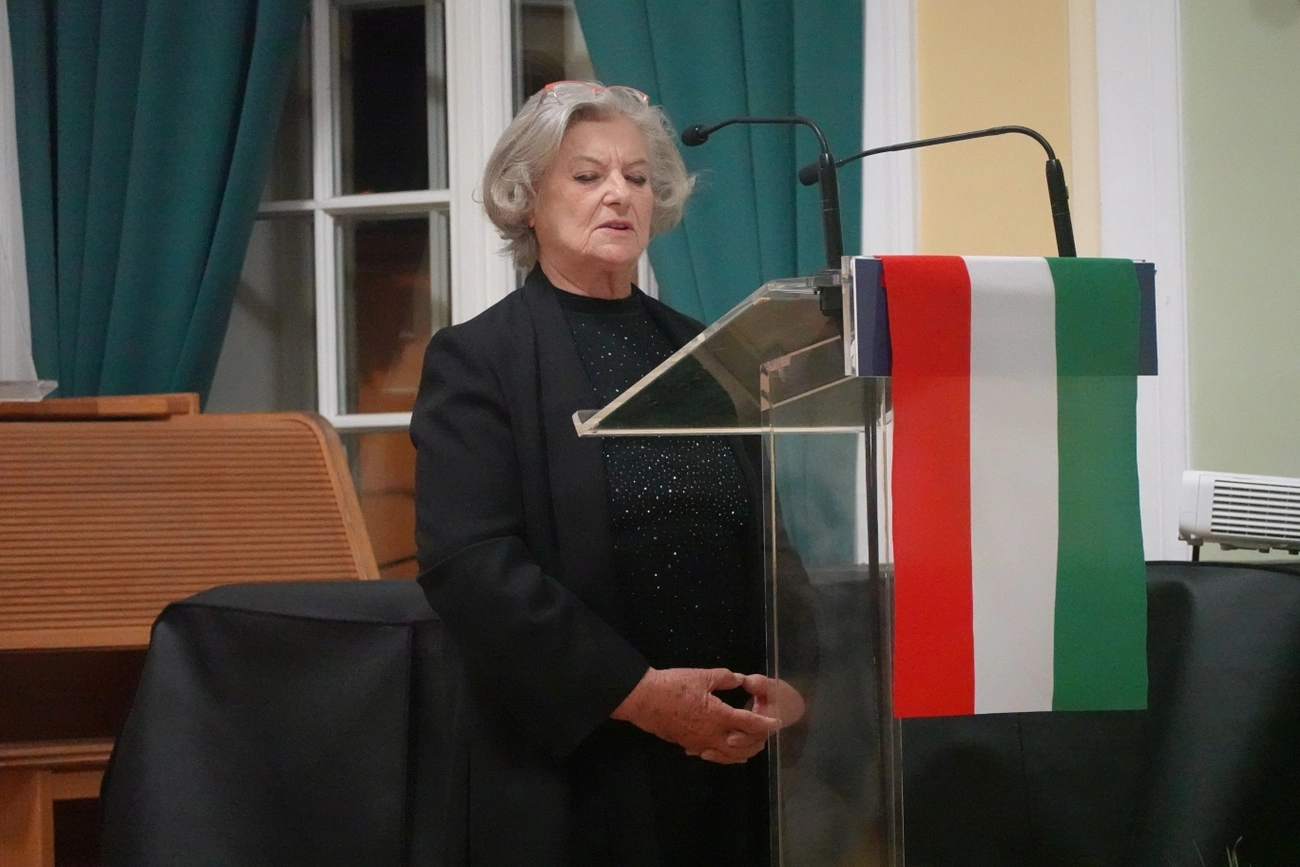 Várhelyi Krisztina a XVI. Miskolci Nemzeti Estélyen. Fotó: Detzky Anna