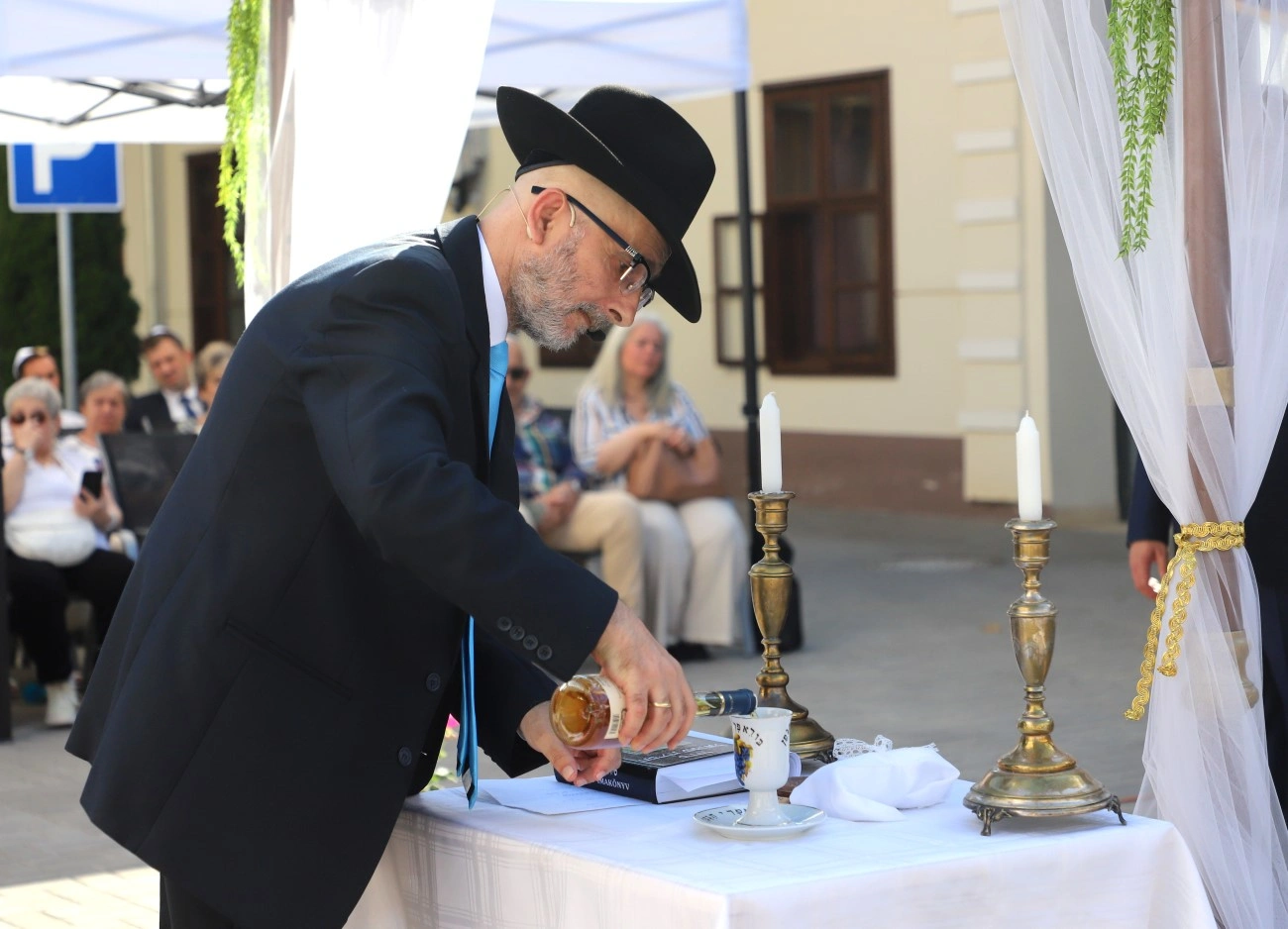 Zsidó esküvő Miskolcon
