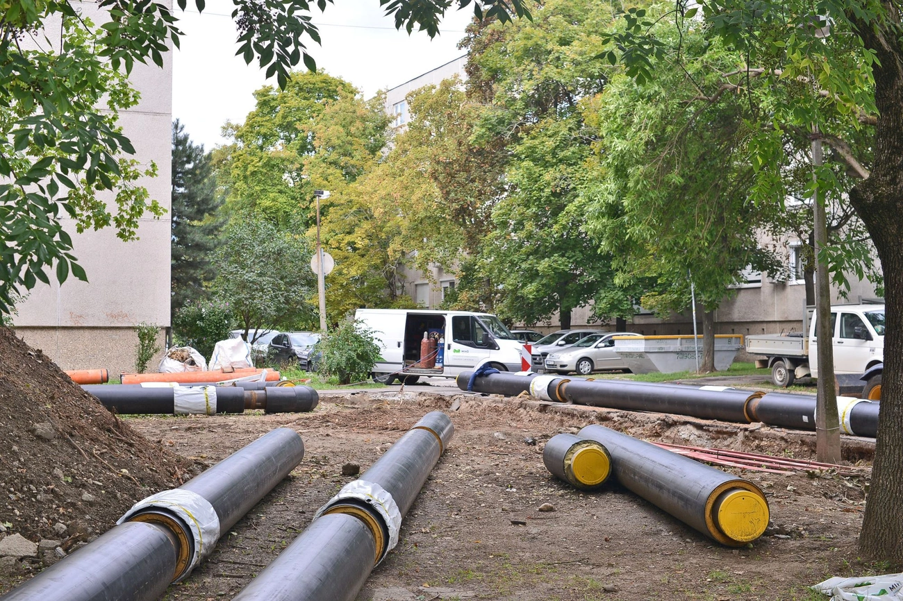 Szarkahegy utca MIHŐ javítások