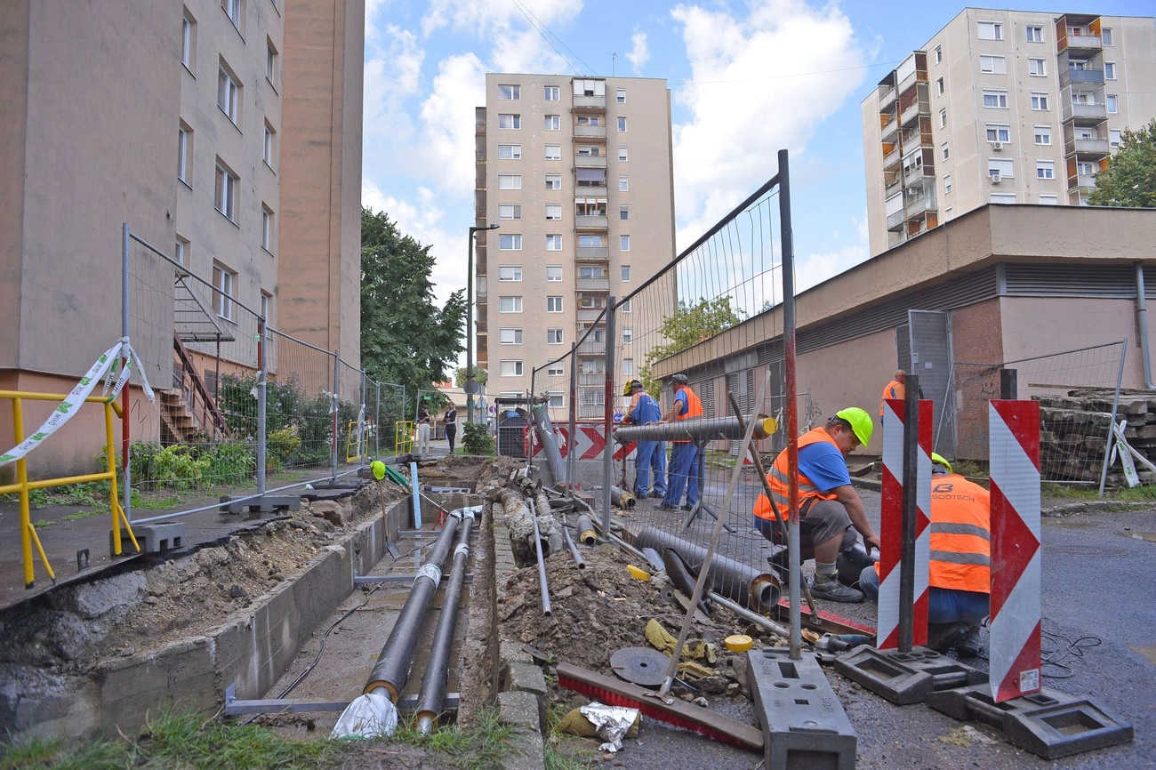 MIHŐ Vörösmarty utcai munkálatok