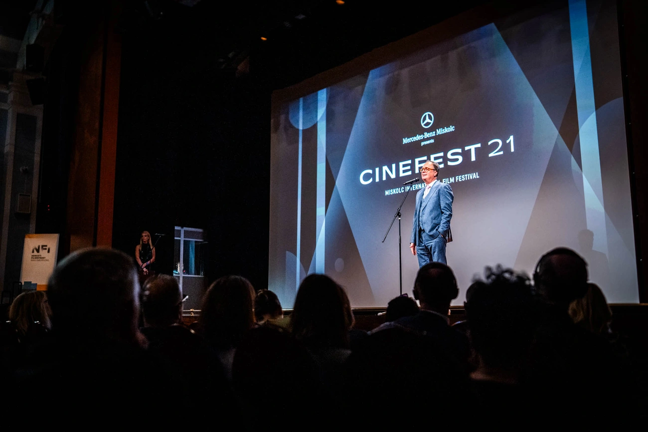 A 21. CineFest Miskolci Nemzetközi Filmfesztivál díjátadója
