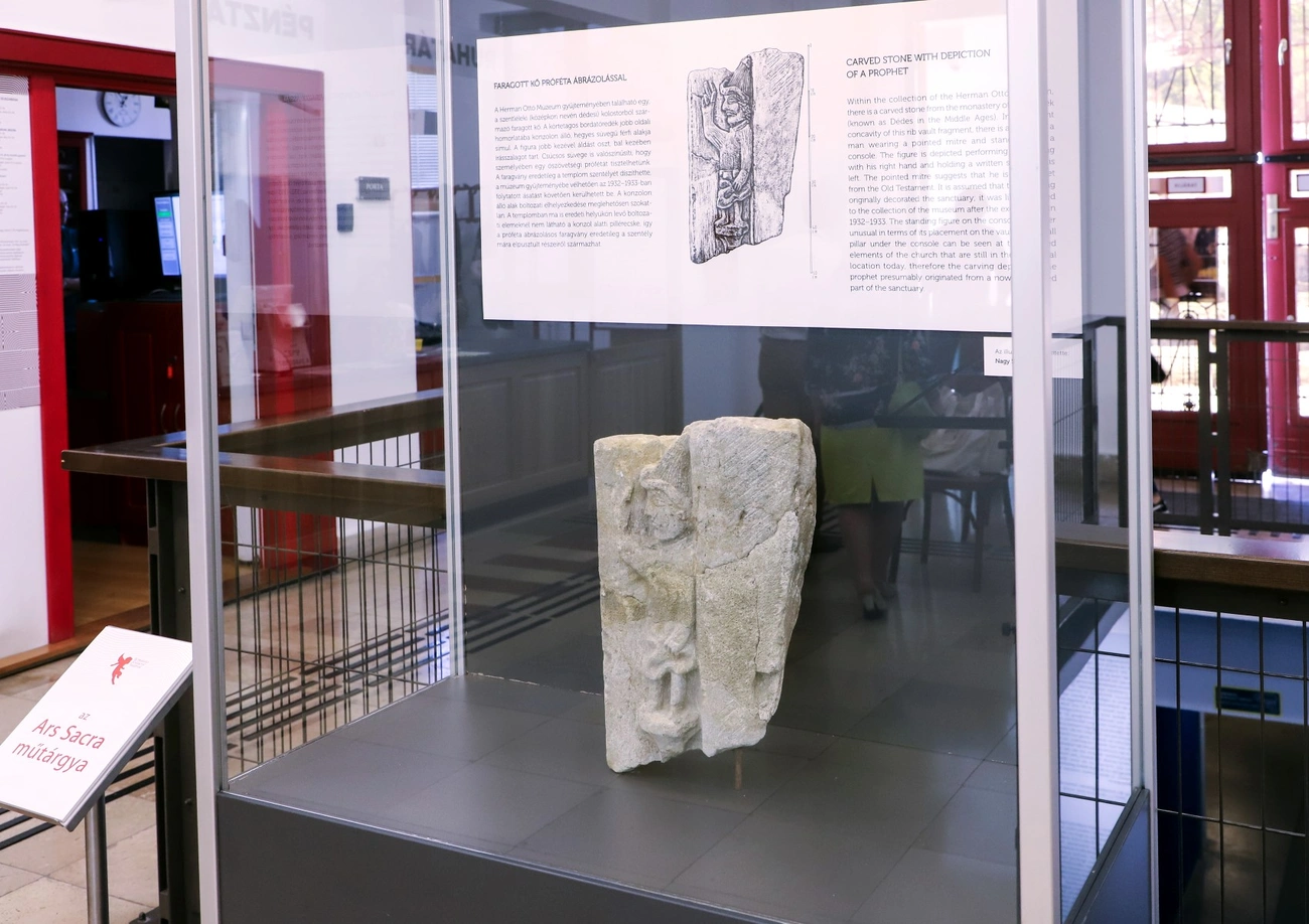 Ars Sacra műtárgya a Herman Ottó Múzeumban