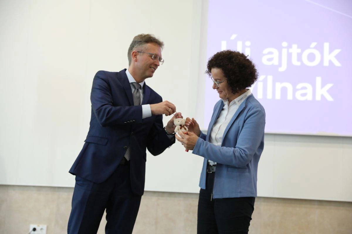 Átadták a Miskolci Egyetem új épületeit. Fotó: Juhász Ákos