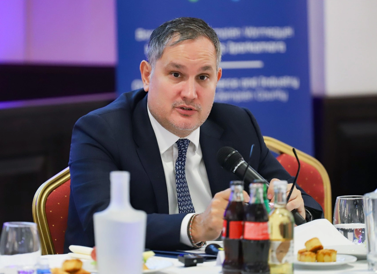 Nagy Márton nemzetgazdasági miniszter a Kopátsy Sándor Klubban