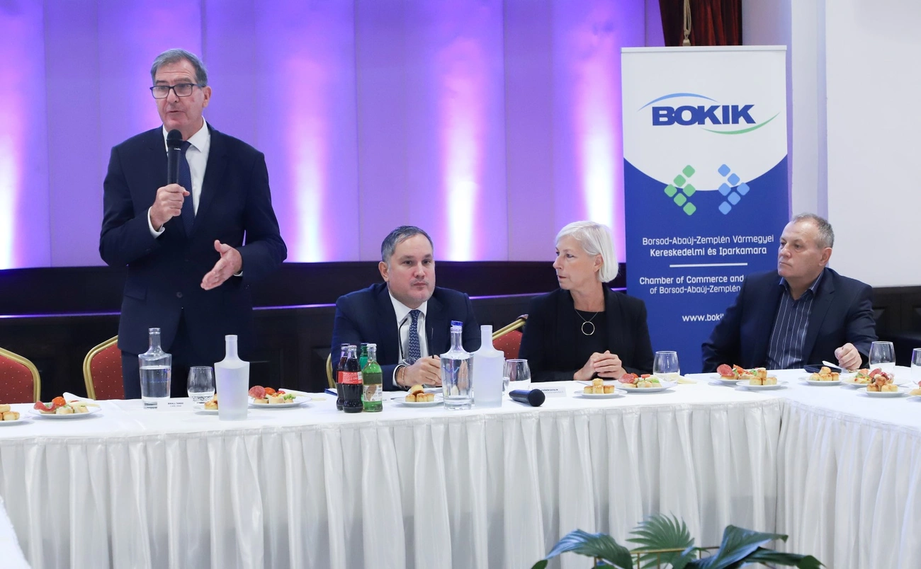 Nagy Márton nemzetgazdasági miniszter a Kopátsy Sándor Klubban