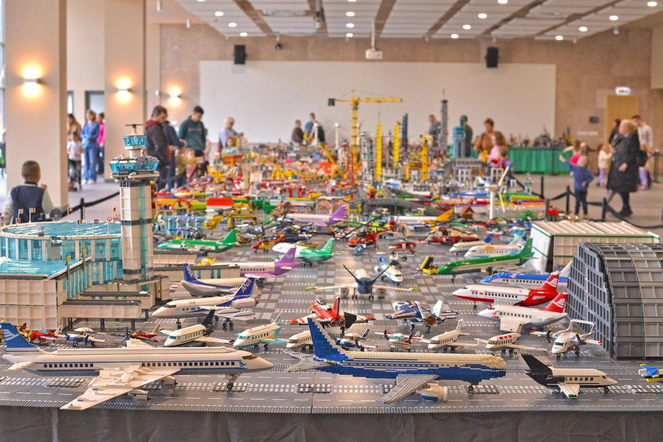 LEGO-kiállítás a Miskolci Egyetemen. Fotó: Osztie Tibor