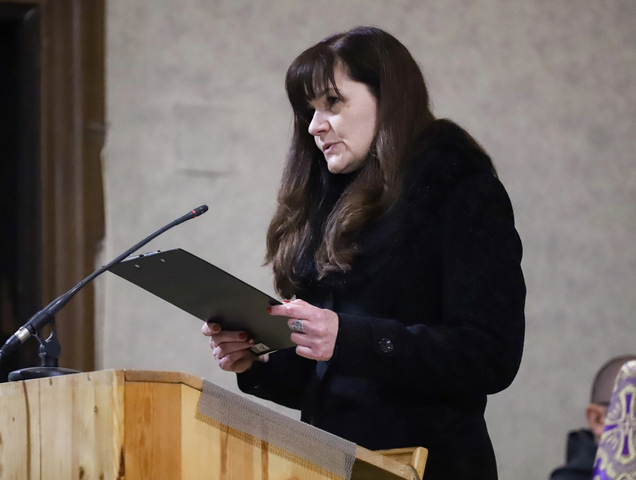 Betlehemi láng fogadása  Minorita templomban