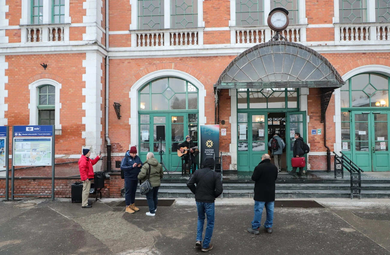 Magyar Kultúra Napja a Tiszai pályaudvaron