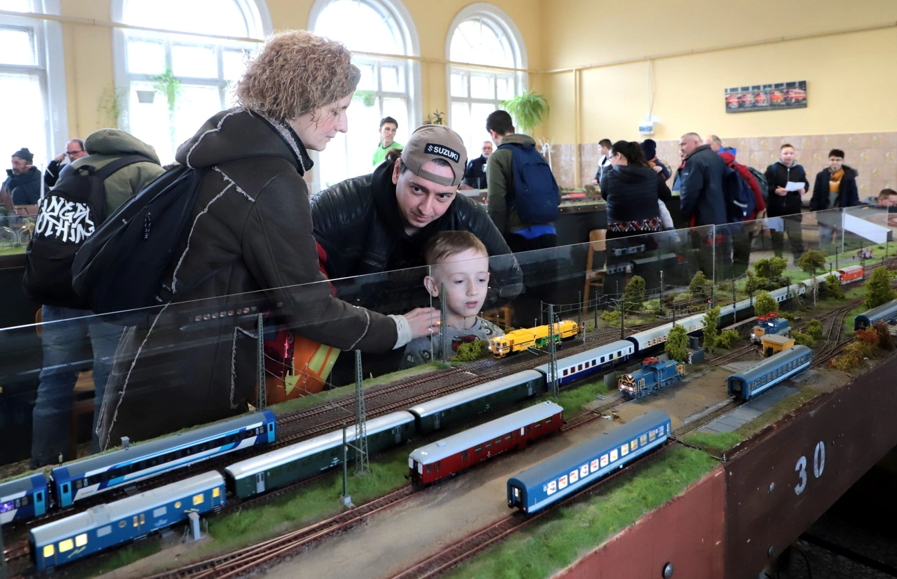 Vasút modell kiállítás a Gömörin