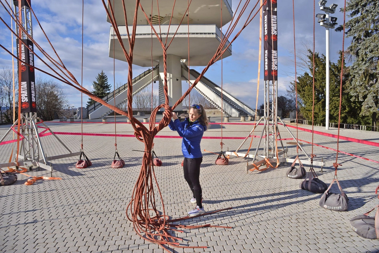 Startra kész a Spartan pálya Miskolcon. Fotó: Osztie Tibor