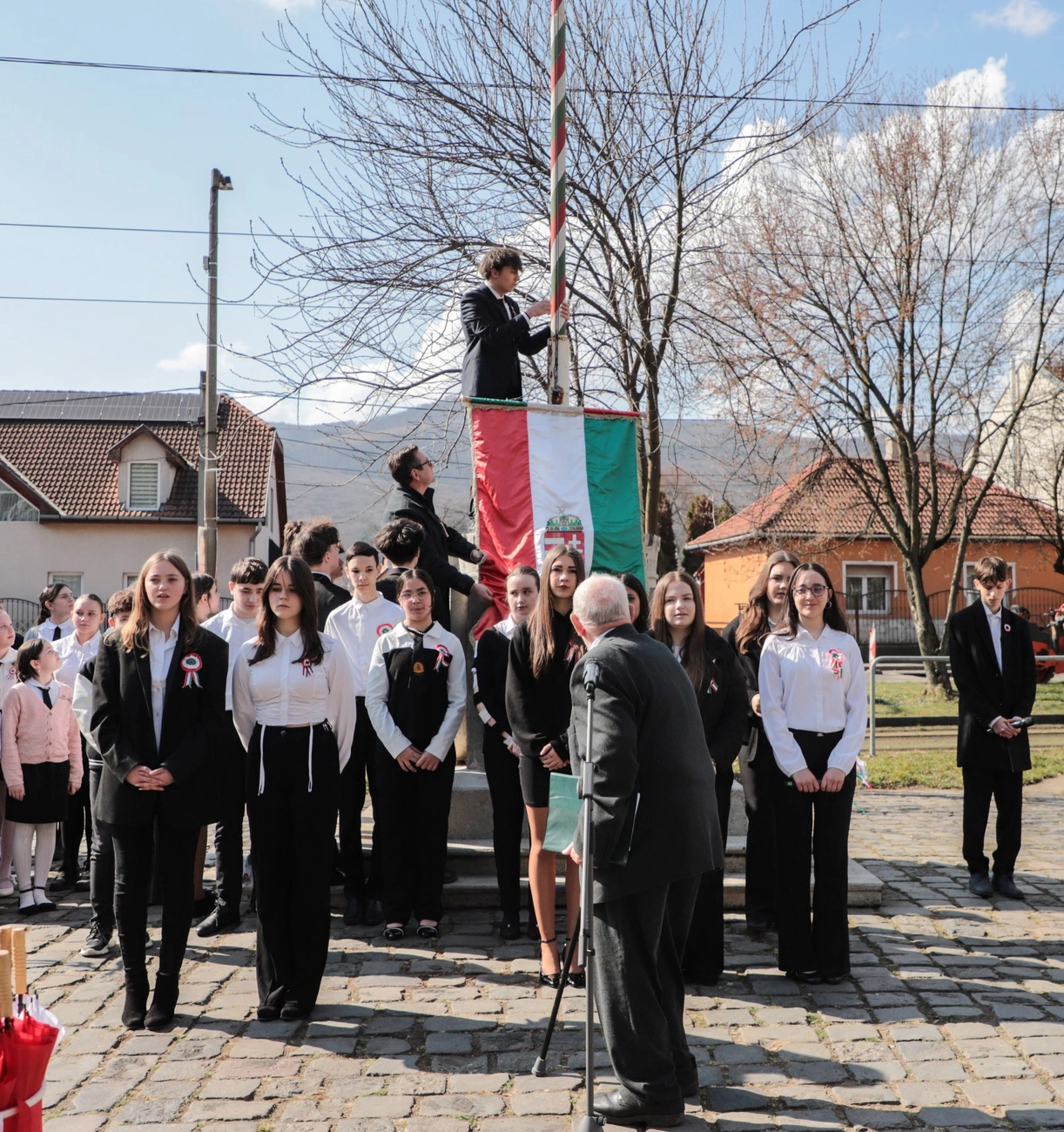 Március 15-ei ünnepség Diósgyőrben