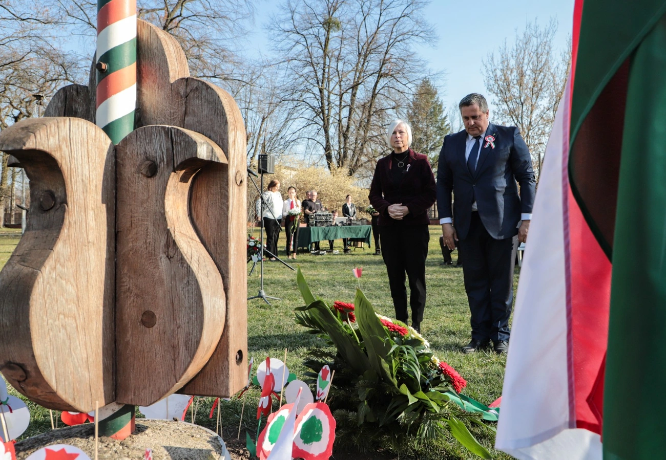 Március 15-ei ünnepség Hejőcsabán