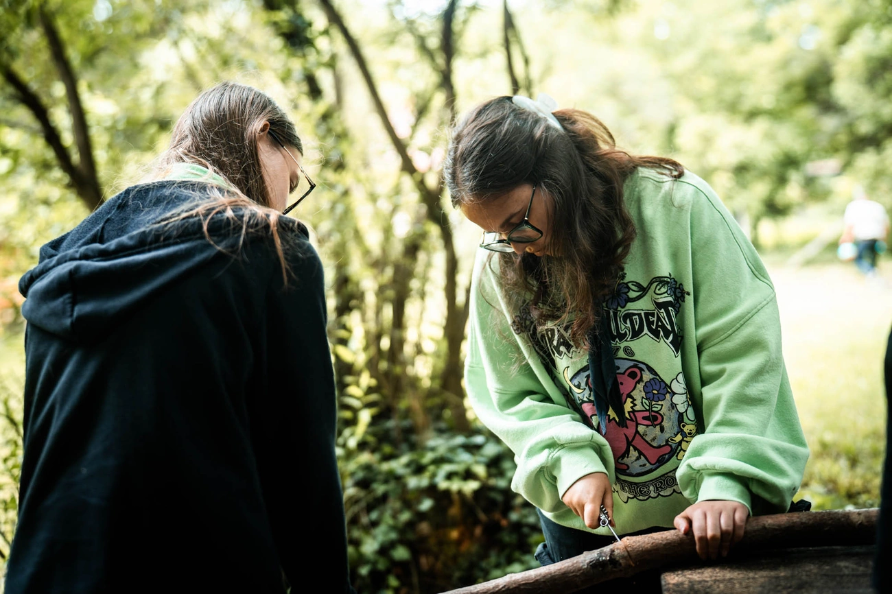 Cserkészcsapat a Bodnár Gábor Cserkészparkban