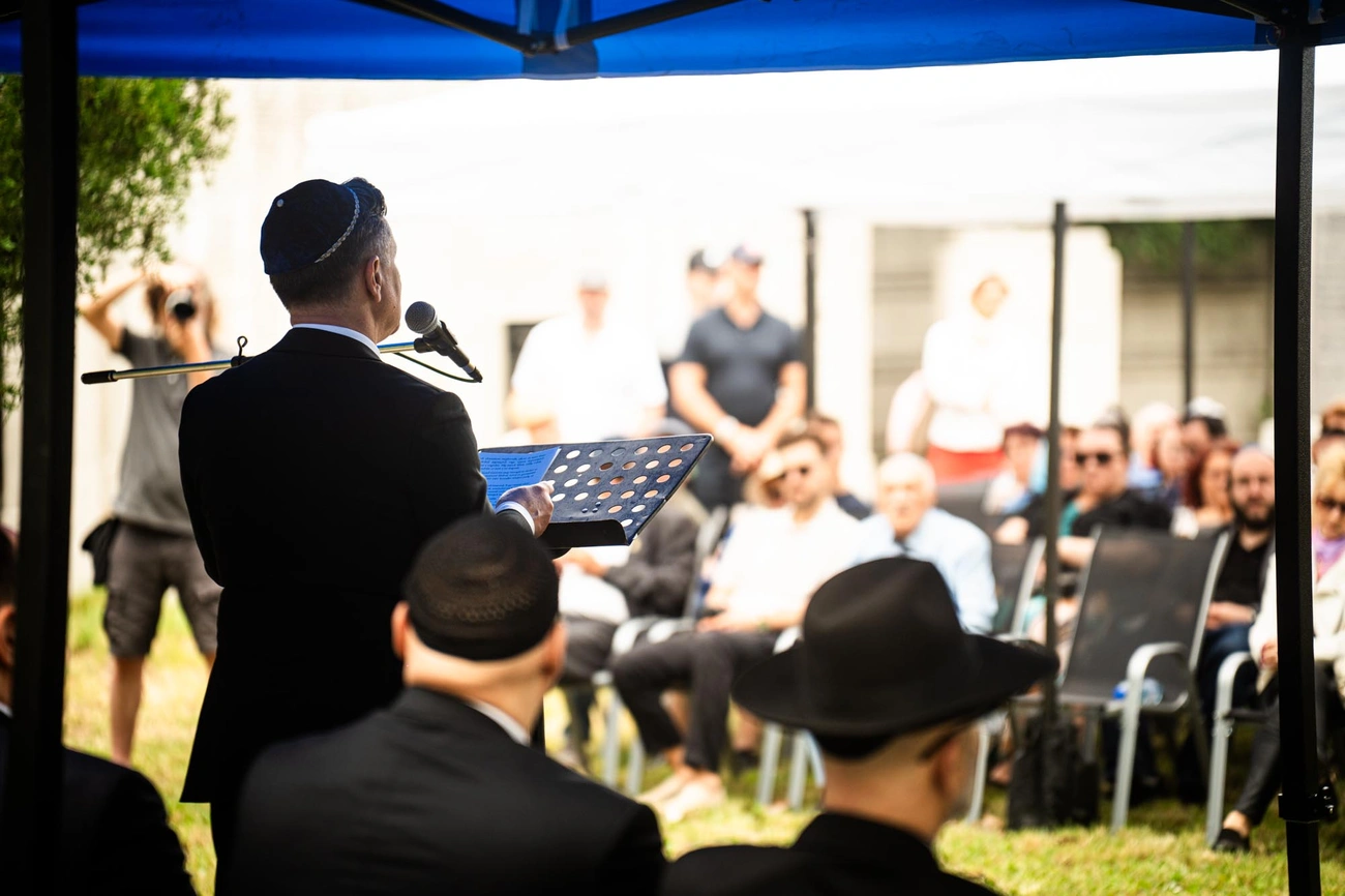 Holokauszt Mártír megemlékezés az Avasi Zsidó Temetőben