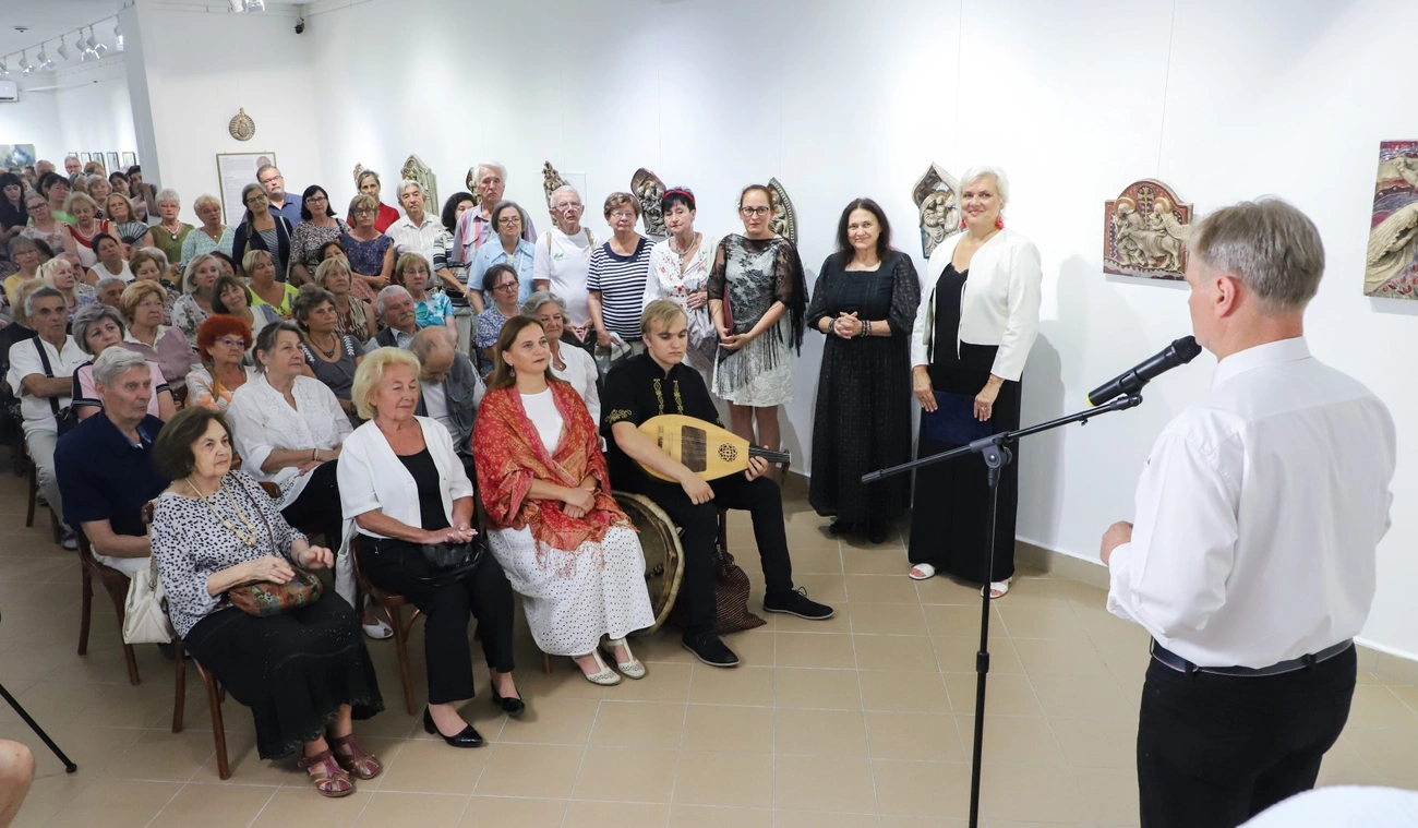 Ars Sacra kiállításmegnyitó a Herman Ottó Múzeumban