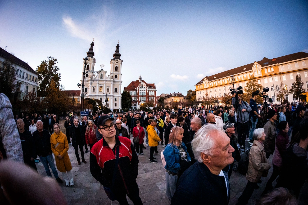 Kapitány István Miskolcon, a Hősök Terén