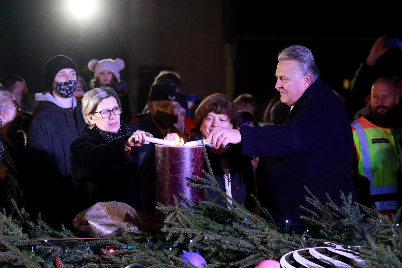 Adventi gyertyagyújtás 