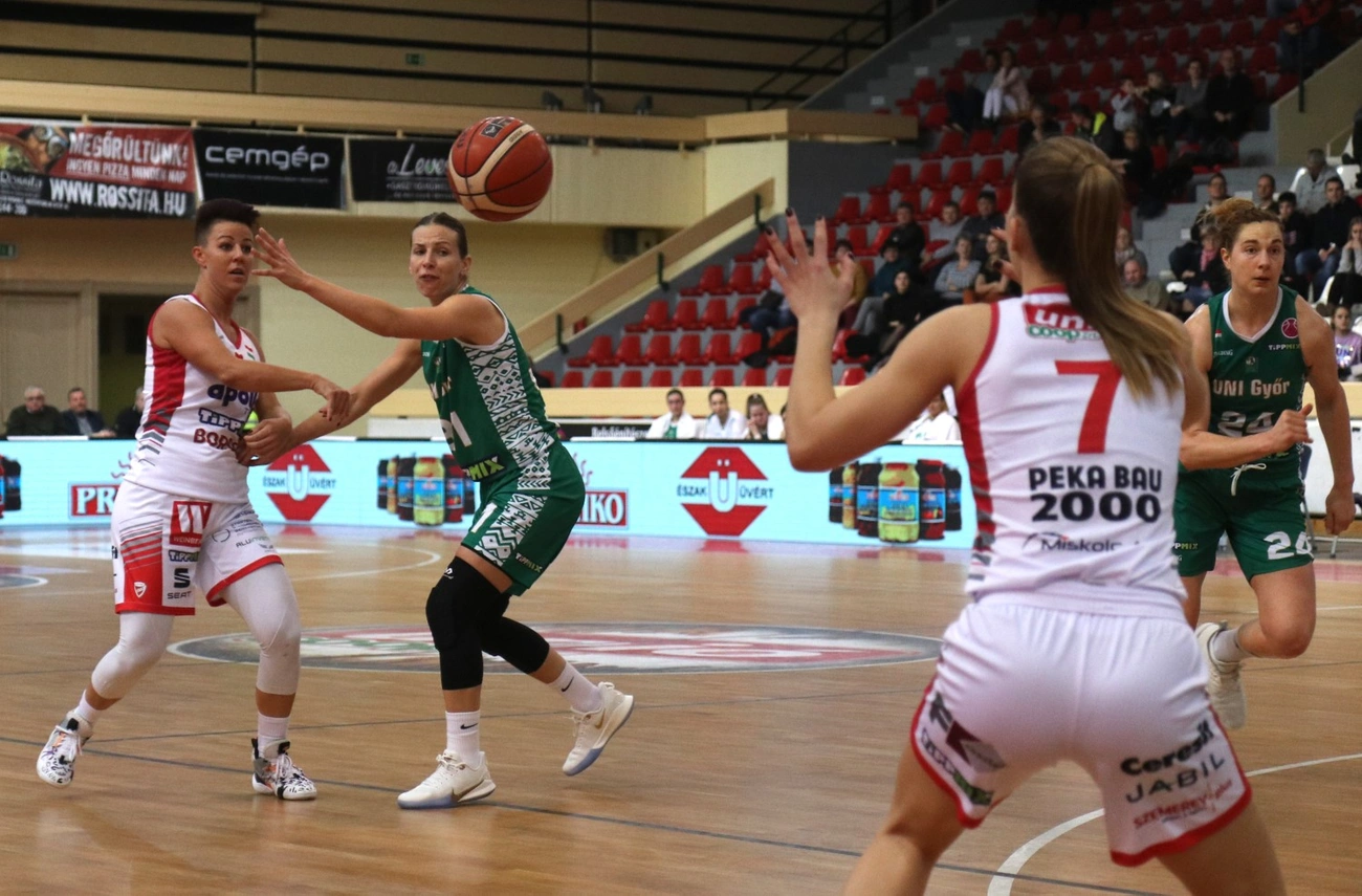 Aluinvent DVTK - UNI Győr MÉLY-ÚT 89-64 