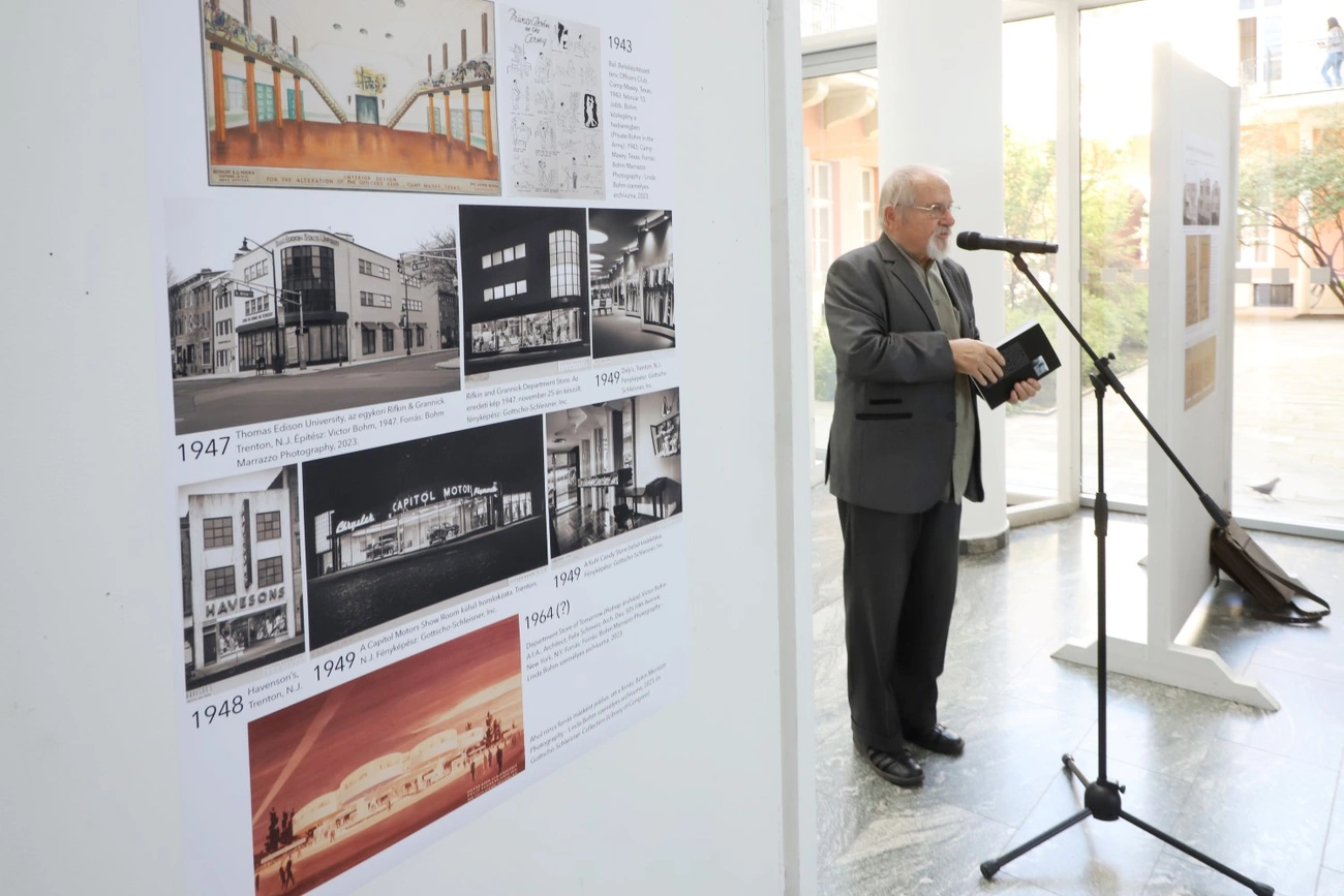 &quot;A Miskolci modernizmustól New Yorkig&quot; Bhőm Viktor építészete kiállítás 