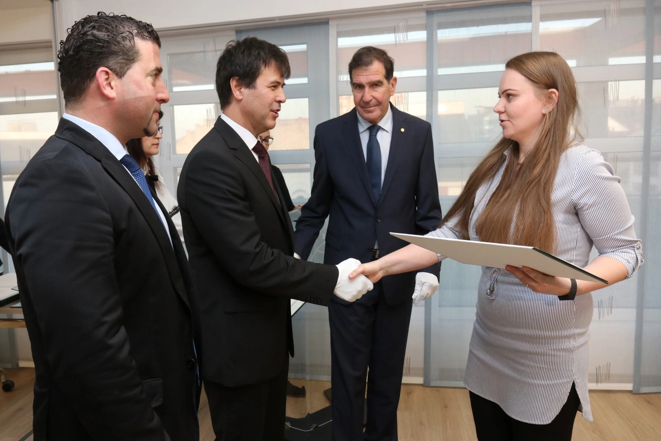 Mesterlevél átadó a BOKIK-ban 