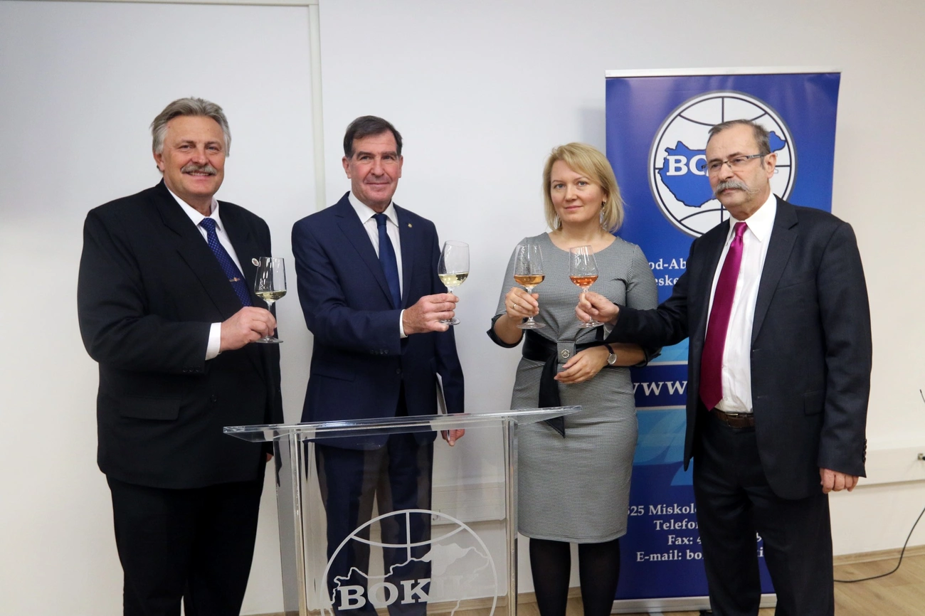 Újévköszöntő fogadás a BOKIK-nál  