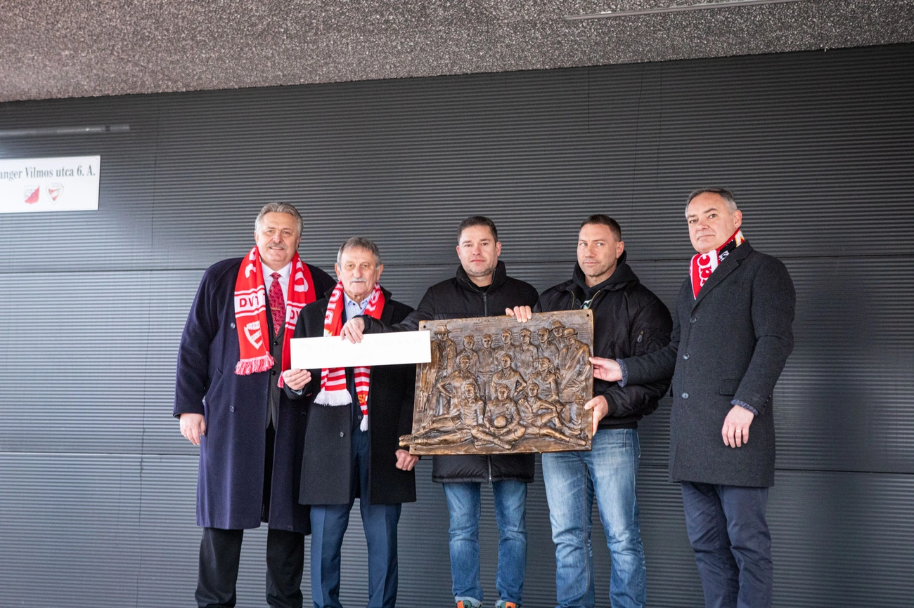 A Vanger Vilmos utca ünnepélyes felavatása  