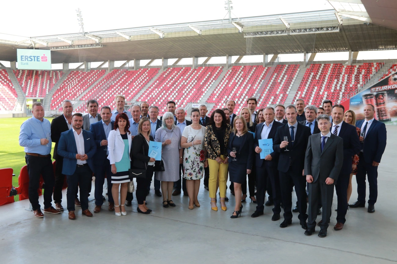 Erste lojalitás díjátadó 