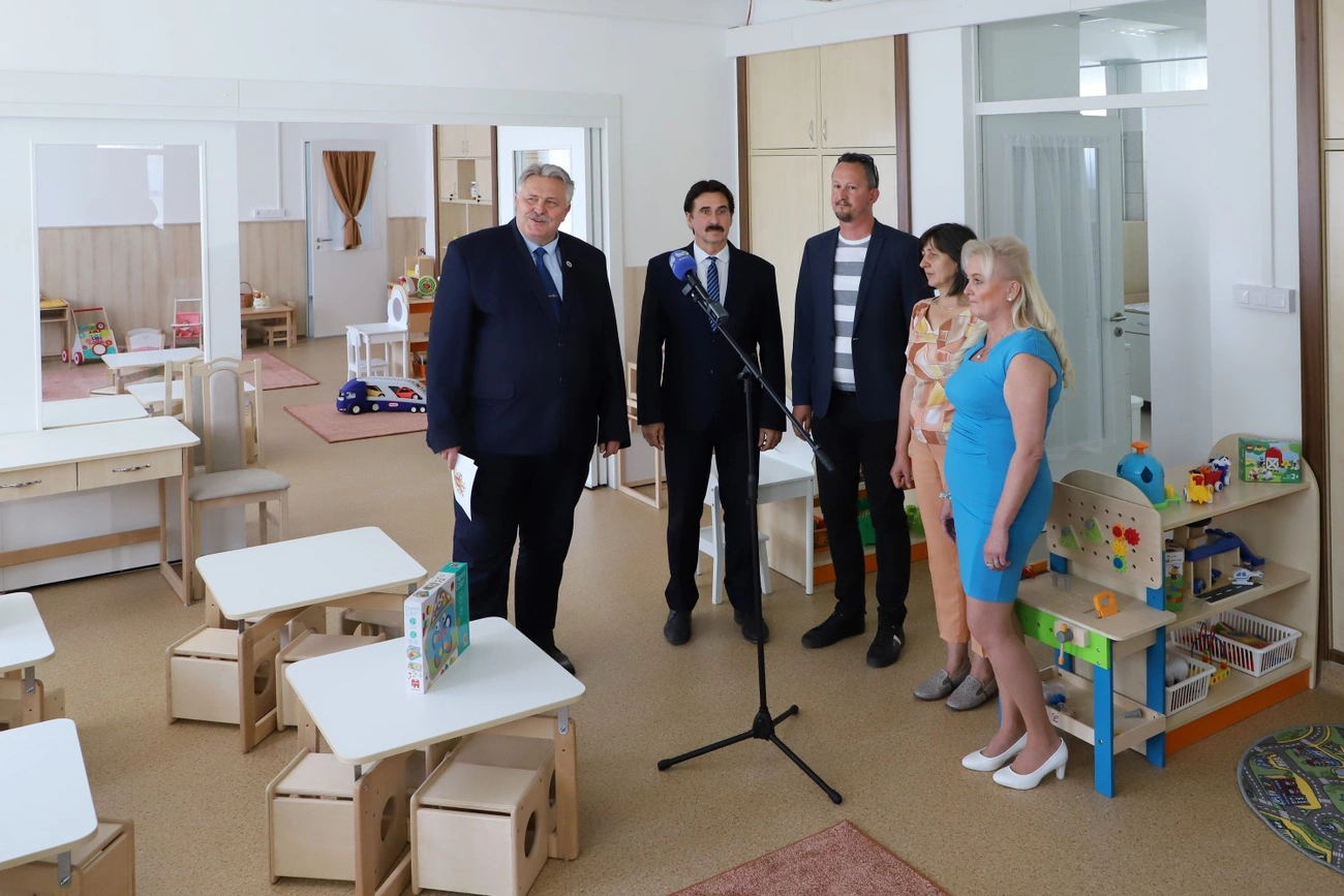 A felújított Heim Pál Bölcsőde átadása 