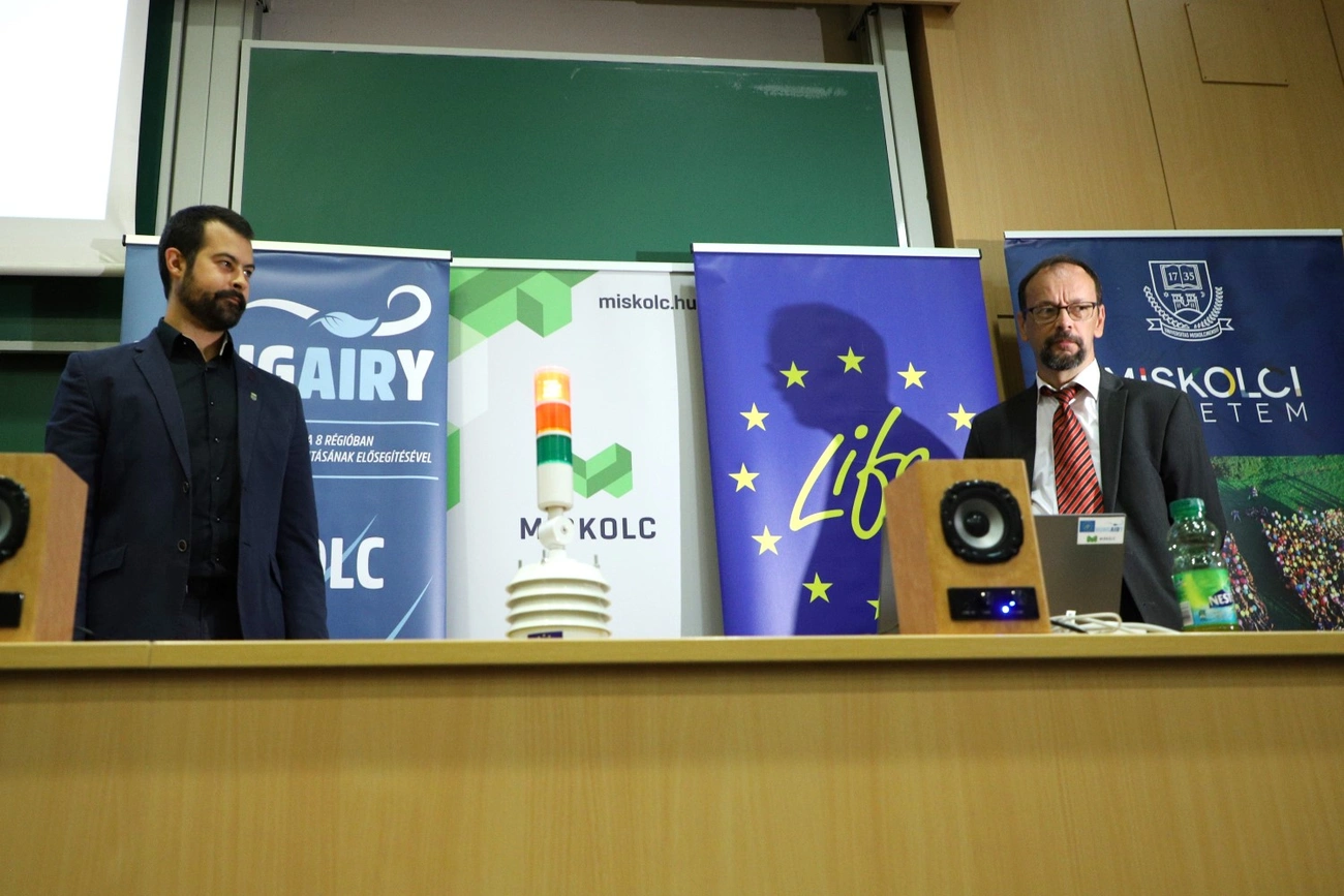 HungAIRy PM monitoring rendszer ünnepélyes átadása 