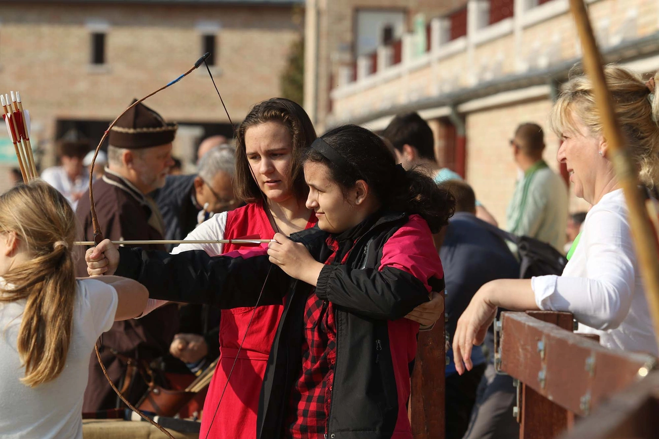 Íjász nap a Diósgyőri várban 